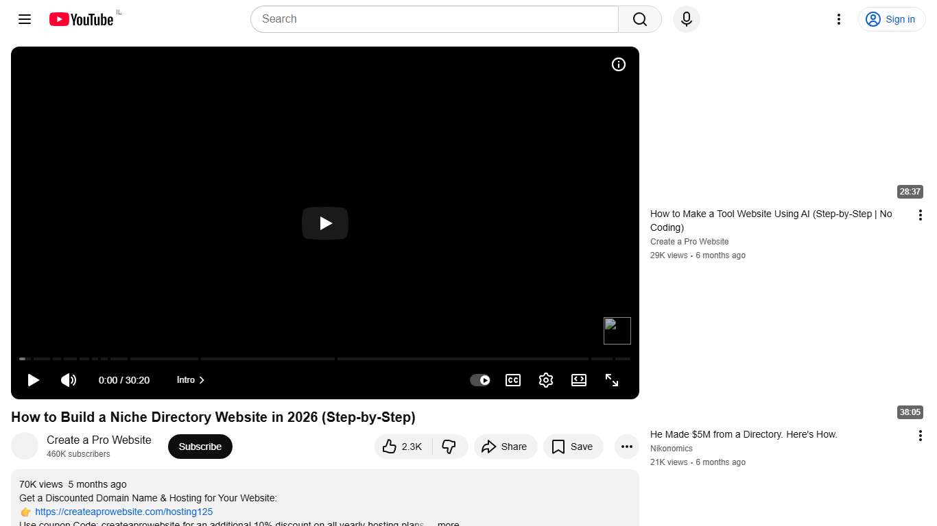 How to Build a Niche Directory Website in 2026 (Step-by-Step) - YouTube